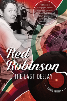 Hardcover Red Robinson: The Last Deejay Book