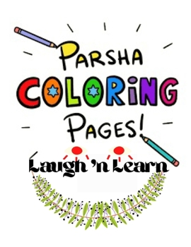 Paperback Parsha Coloring Pages Laugh 'n Learn: Humorous coloring pages based on the Weekly Torah Portions Book