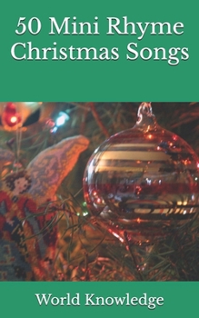 Paperback 50 Mini Rhyme Christmas Songs Book