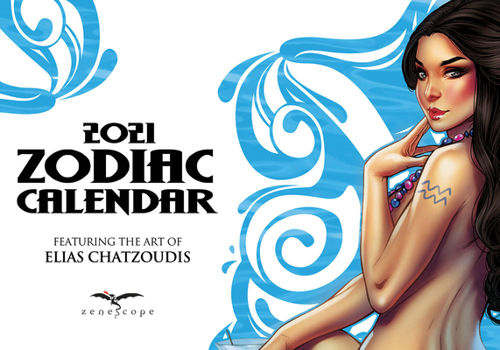 Calendar 2021 Zenescope Entertainment Zodiac Calendar Book
