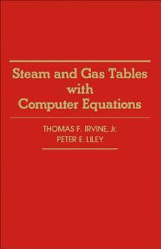 Hardcover Steam and Gas Tables with Computer Equations Book