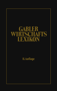 Paperback Gabler Wirtschafts Lexikon [German] Book