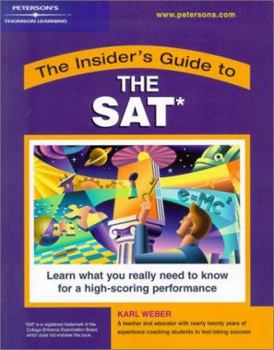 Paperback Insider's Guide: SAT, 1st Ed Book