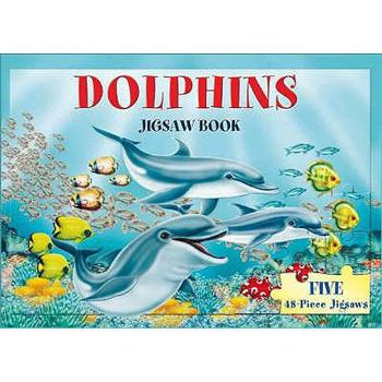 Hardcover Dolphins Jigsaw Book