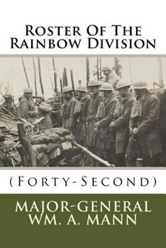 Paperback Roster Of The Rainbow Division: (Forty-Second) Book