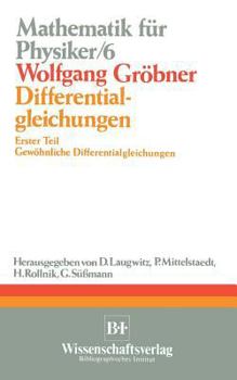 Paperback Differentialgleichungen: Erster Teil Gewöhnliche Differentialgleichungen Book