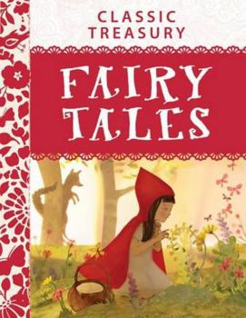 Hardcover Classic Treasury Fairy Tales: Beautiful Illustrations Draw in Children, Encouraging Them T Book