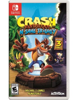 Game - Nintendo Switch Crash N Sane Trilogy (Crash/Crash 2/Crash Warped) Book