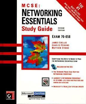 Hardcover Networking Essentials Study Guide: Exam 70-058 [With (2) Includes a Sample Test Program & Information..] Book