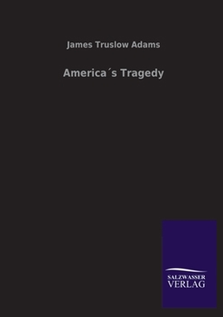 Paperback America´s Tragedy Book