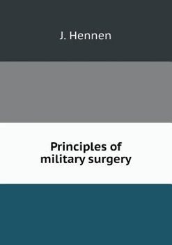 Paperback Principles of military surgery Book