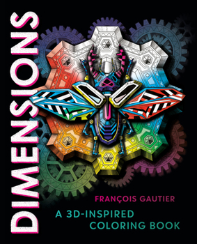 Paperback Dimensions: A 3d-Inspired Coloring Book