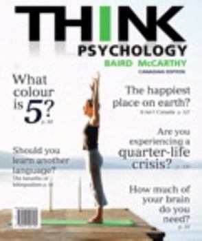 Paperback THINK Psychology, Canadian Edition Book
