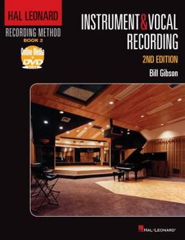 Paperback Hal Leonard Recording Method Book 2: Instrument & Vocal Recording Book