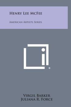 Hardcover Henry Lee McFee: American Artists Series Book