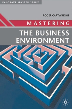 Paperback Mastering the Business Environment Book