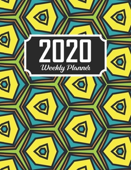 2020 Weekly Planner: 2020 13-Month Planner: December 1, 2019 to December 31, 2020: Weekly & Monthly View Planner, Organizer & Diary: Abstract