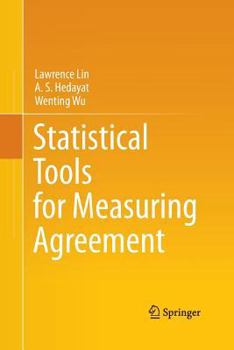 Paperback Statistical Tools for Measuring Agreement Book