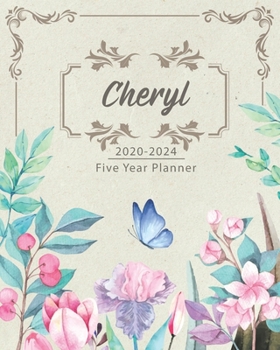 CHERYL 2020-2024 Five Year Planner: Monthly Planner 5 Years January - December 2020-2024 | Monthly View | Calendar Views | Habit Tracker - Sunday Start