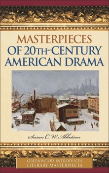 Hardcover Masterpieces of 20th-Century American Drama Book