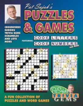 Paperback Pat Sajak's Puzzles & Games Book