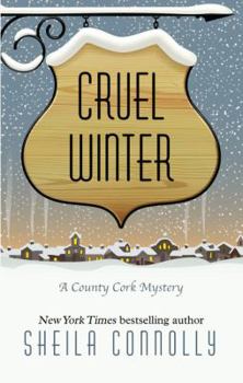 Paperback Cruel Winter [Large Print] Book