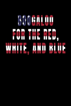 Boogaloo For the Red, White, And Blue: Graph Paper Journal / Notebook / Diary Gift - 6”x9” - 120 pages - Graph Paper - 5mm x 5mm - Matte Cover