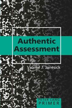 Paperback Authentic Assessment Primer Book