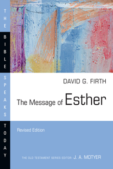 Paperback The Message of Esther Book