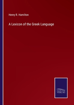 Paperback A Lexicon of the Greek Language Book