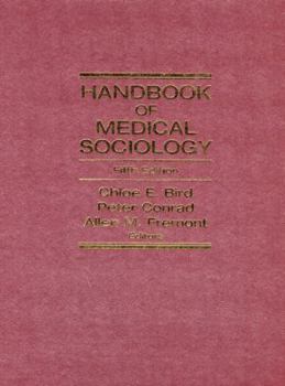 Hardcover Handbook of Medical Sociology Book