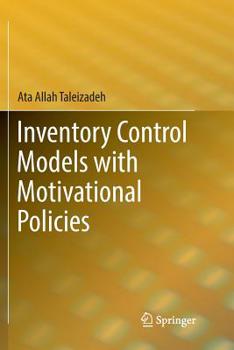 Paperback Inventory Control Models with Motivational Policies Book