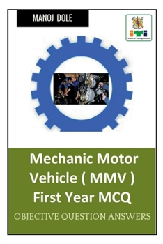 Paperback Mechanic Motor Vehicle First Year MCQ Book