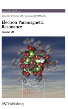 Hardcover Electron Paramagnetic Resonance: Volume 20 Book