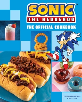 Hardcover Sonic the Hedgehog: The Official Cookbook Book