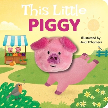 Board book This Little Piggy: Finger Puppet Board Book