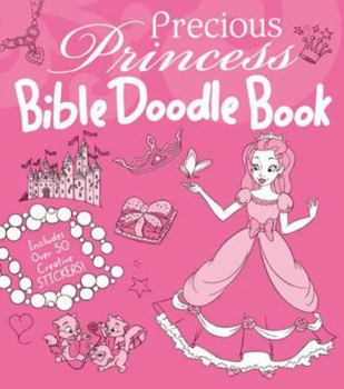 Paperback Precious Princess Bible Doodle Book