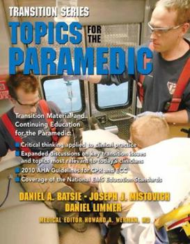 Paperback Topics for the Paramedic Book