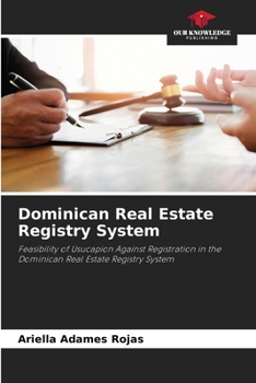 Paperback Dominican Real Estate Registry System Book