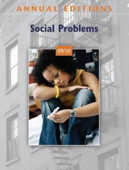 Paperback Annual Editions: Social Problems Book
