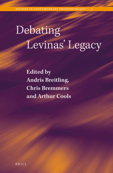 Hardcover Debating Levinas' Legacy Book