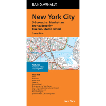 Loose Leaf New York City 5 Boroughs Street Map: Nysm Book