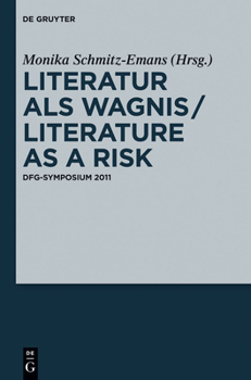Hardcover Literatur als Wagnis / Literature as a Risk [German] Book