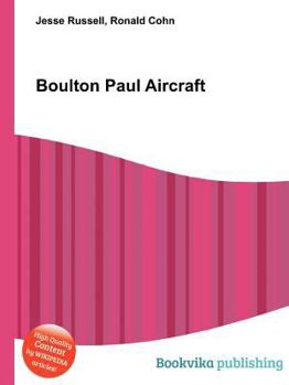 Paperback Boulton Paul Aircraft Book
