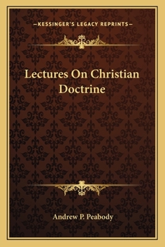 Lectures on Christian Doctrine