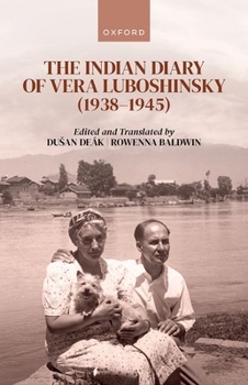 Hardcover Indian Diary of Vera Luboshinsky (1938-1945) Book