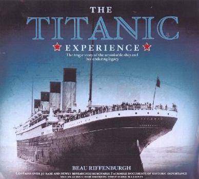 Hardcover Titanic Experience Book