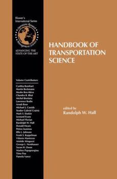 Paperback Handbook of Transportation Science Book