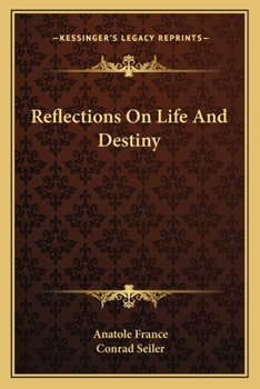 Paperback Reflections On Life And Destiny Book