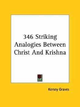 Paperback 346 Striking Analogies Between Christ And Krishna Book